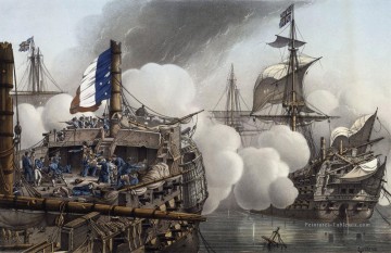 Navire de guerre œuvres - Tonnant Le Breton Batailles navales